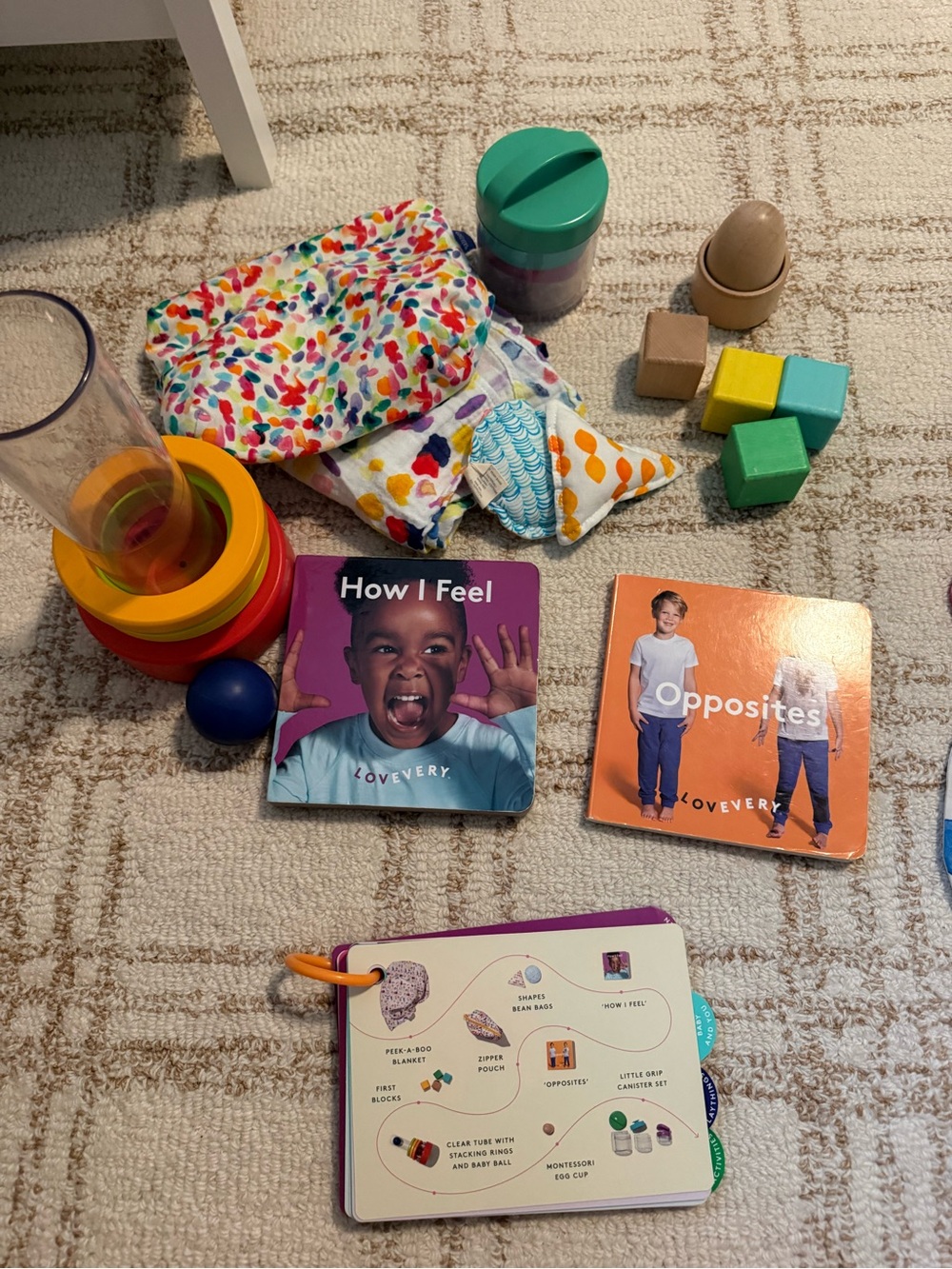 Lovevery explorer play kit (old version) 9-10mos